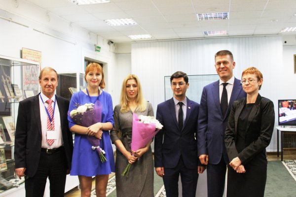 Участники торжественной церемонии