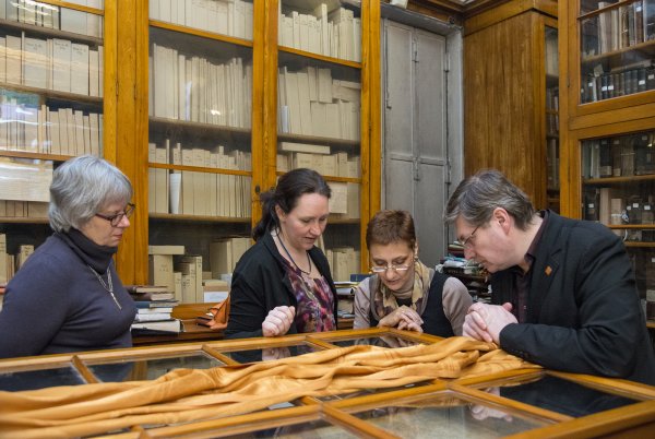 Делегация ИФЛА в Российской национальной библиотеке