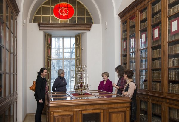 Делегация ИФЛА в Российской национальной библиотеке