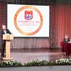 Президент РБА В. Р. Фирсов выступает с докладом по итогам Конгресса