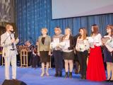 Президент РБА В. Р. Фирсов приветствует участников церемонии «Посвящение в профессию»
