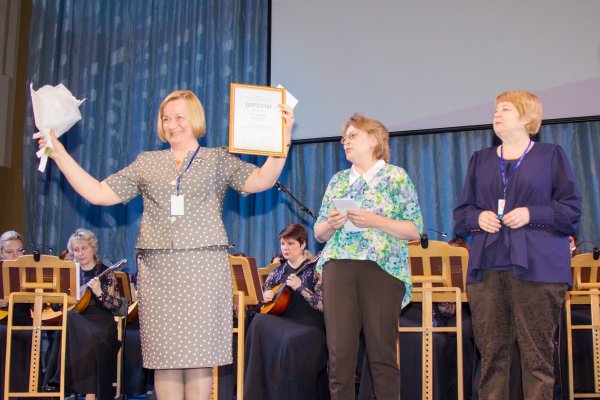 Церемония награждения победителей III Всероссийского конкурса печатных работ для муниципальных библиотек