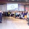 Президент РБА В. Р. Фирсов приветствует участников губернаторского приёма