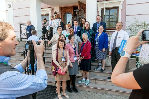Участники Всероссийского библиотечного конгресса в Суздале