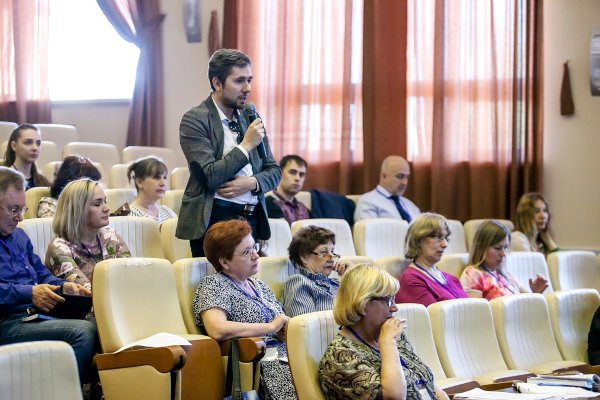 Участники заседания Секции библиотек высших учебных заведений