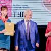 Президент РБА М. Д. Афанасьев и председатель Молодёжной секции РБА М. П. Захаренко ведут торжественную церемонию «Посвящение в профессию»