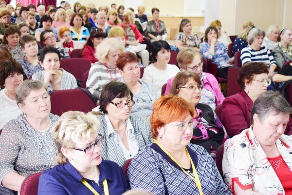 Участники совместного заседания Секции школьных библиотек и Секции детских библиотек