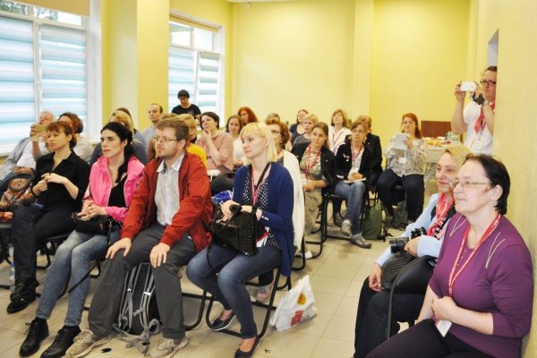 Участники совместного заседания Секции «Краеведение в современных библиотеках» и Рабочей группы «Библиотеки и социальные медиа»